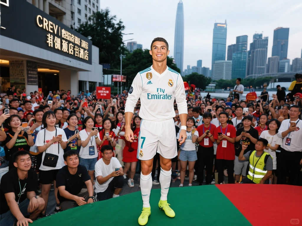 粤媒：C罗中国行助推深圳住宿热潮，预订量激增9倍